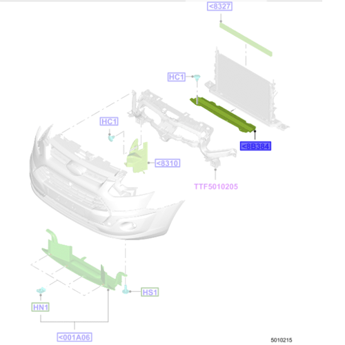 Genuine Underbody Panel - Ford Tourneo / Transit | 1770139