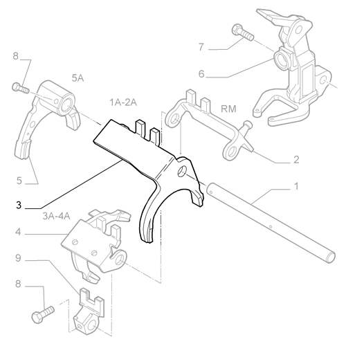 Genuine Transmission Fork - Fiat 500 / Fiat Tipo / Fiat Linea | 46335605