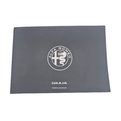 Owners Handbook - Alfa Romeo Giulia 2017 | 60393066