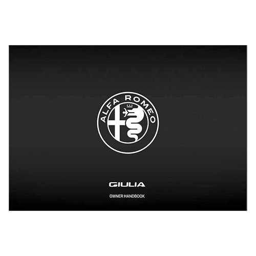 Owners Handbook - Alfa Rome Giulia 2.0 | 60393100