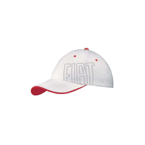 White and Red Fiat Cap - Genuine Fiat Merchandise | 50907185
