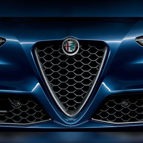 Genuine Front Grille, Carbon Fibre Insert - Alfa Romeo Giulia | 50547088