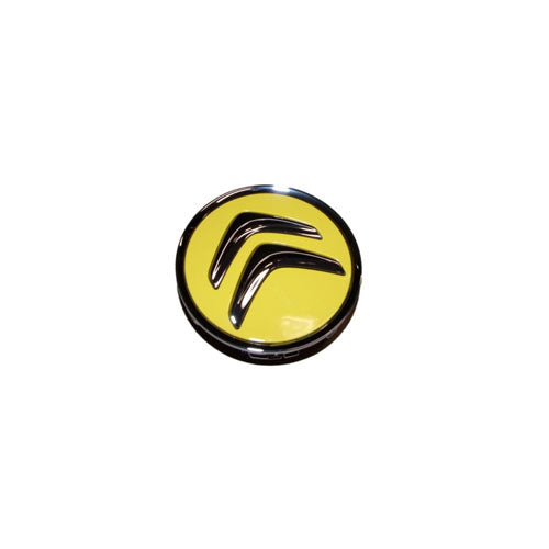 Genuine Peugeot Central Cap Pegasus Yellow - Citroen Nemo 2008-2015 | 542174 | 542174