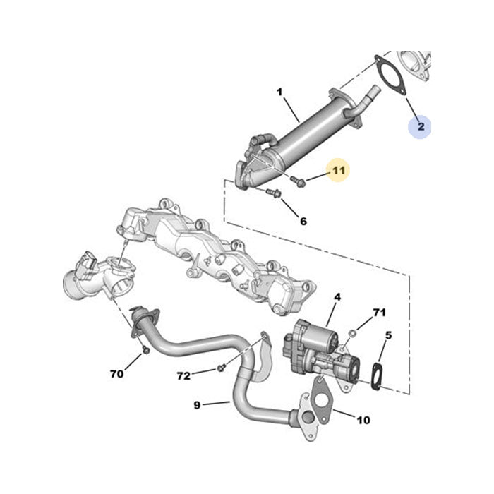 Genuine Hex Head Screw and Captive Washer - Peugeot Boxer | 1803F5