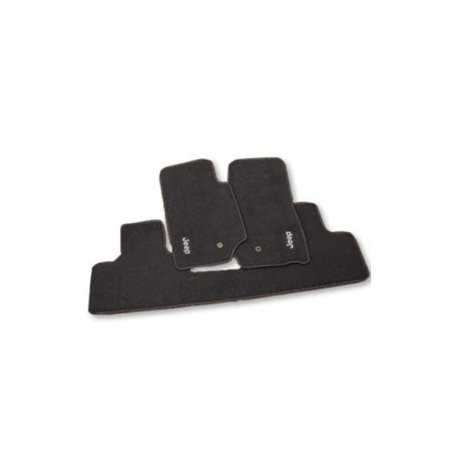 Genuine Premium Dark Slate Gray Floor Mat Set - Jeep Wrangler | K82211160AB