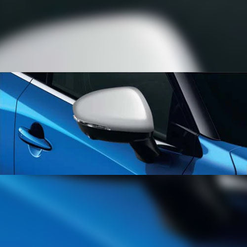 Genuine Dark Silver Mirror Caps - Nissan Qashqai 12 2022-2023 | KE9606U0CR