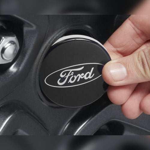Genuine Single Centre Cap - Gloss Black - Ford | 2037230
