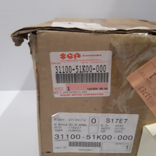 Genuine Suzuki Motor Assy Starting | 31100-51K00-000