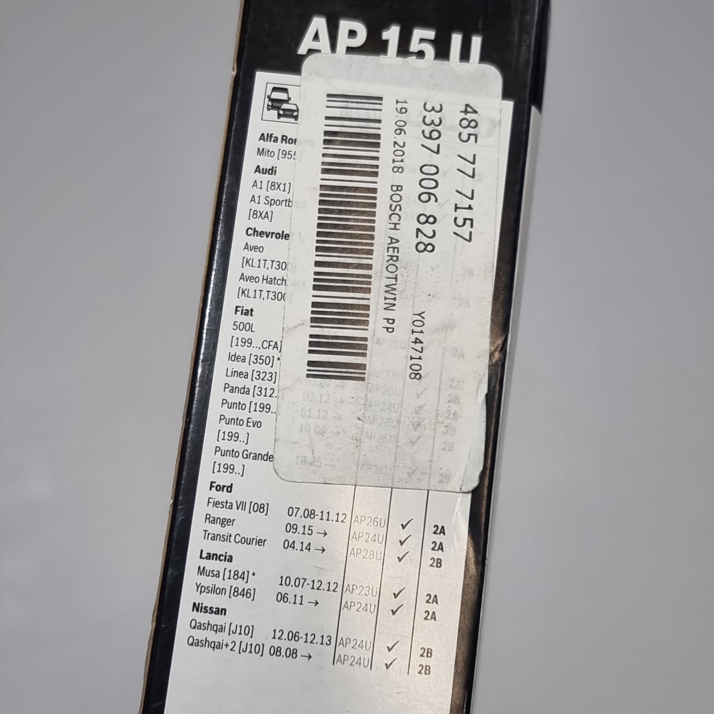 Universal Premium Wiper Blade 15" | AM15U