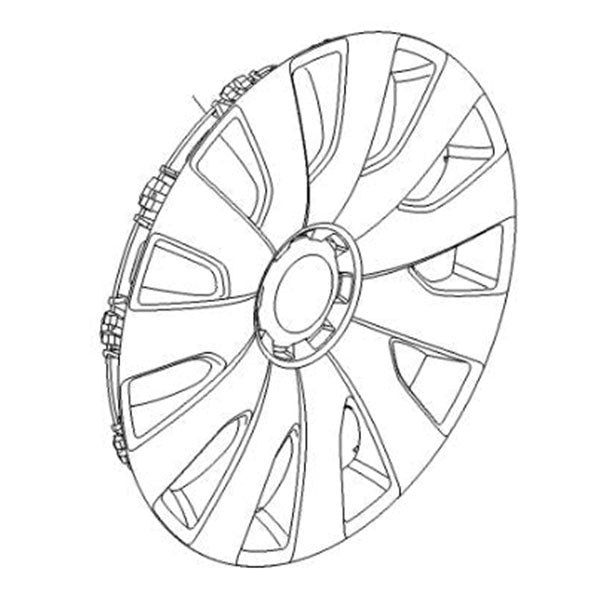 Wheel Cover - Vauxhall Astra / Zafira | 13391569