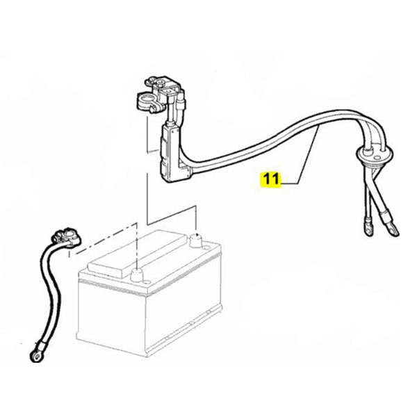 Battery Lead - Alfa Romeo 166 | 60689359