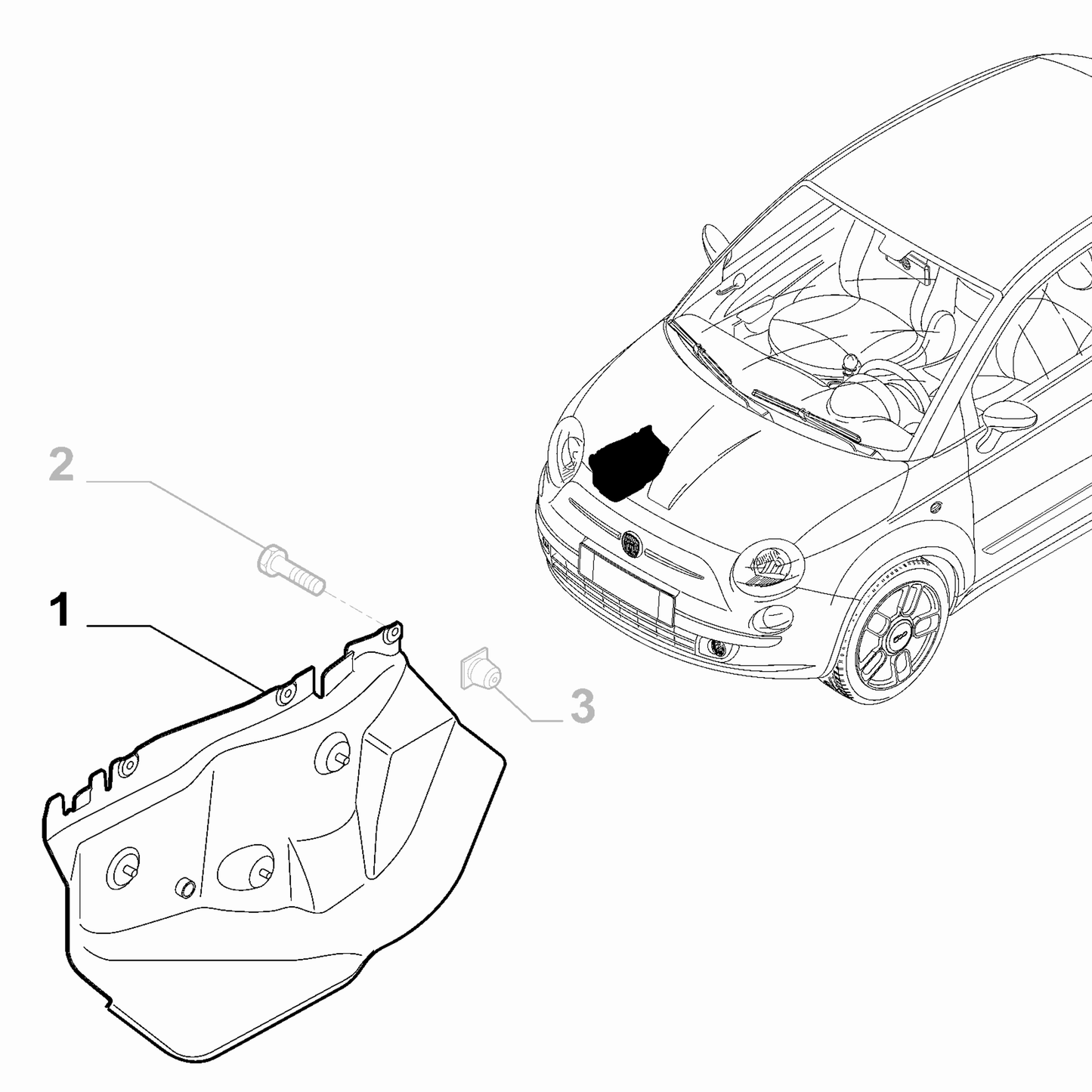 Genuine Fiat Protection | 51820258