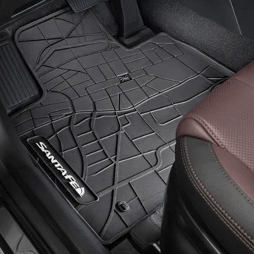Genuine Rubber Floor Mats - Hyundai Santa Fe | S1131Ade10