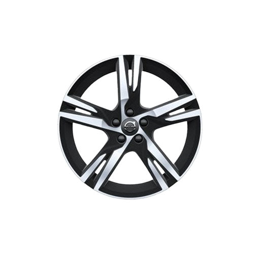 Genuine 19" Alloy Wheel Volvo Xc60 - 5 Double Spoke Matt Black/Diamond Cut | 31423931