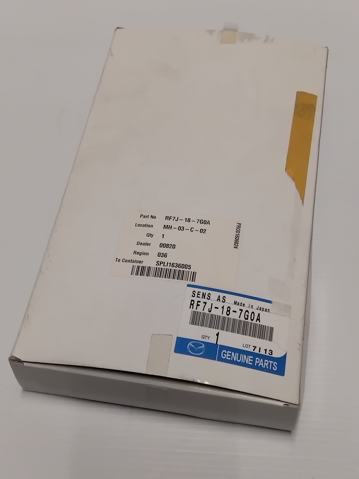 Genuine Exhaust Temperature Sensor - Mazda | RF7J187G0A