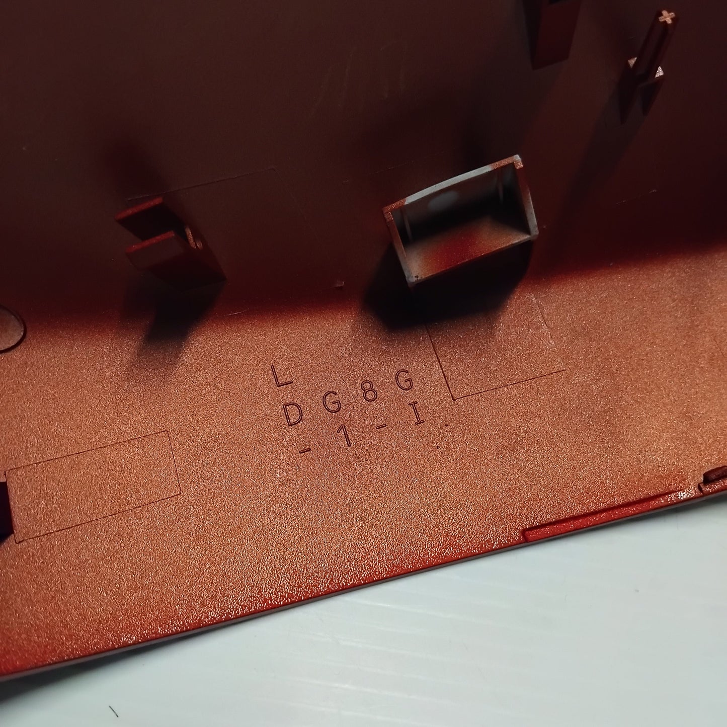 Genuine Red Rear View Left Mirror Cap - Mazda 2 2017- | DG8G691N762