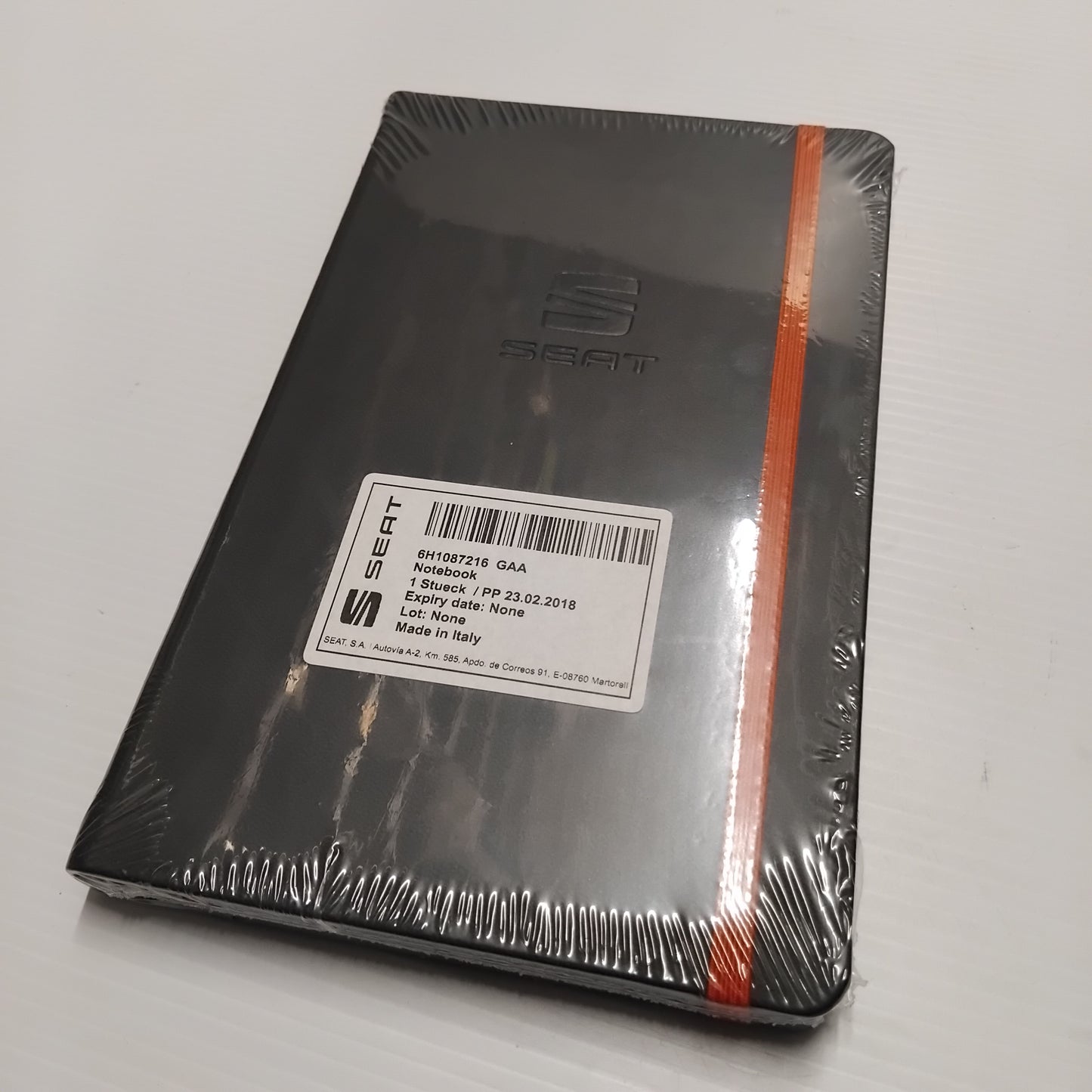Genuine SEAT Note Book - Black | 6H1087216GAA