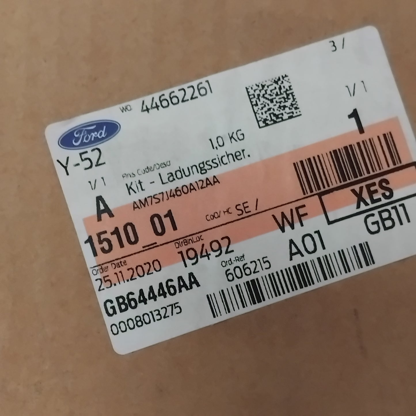 Genuine Cargo Cross Bar - Ford Mondeo 2007- | 1510901