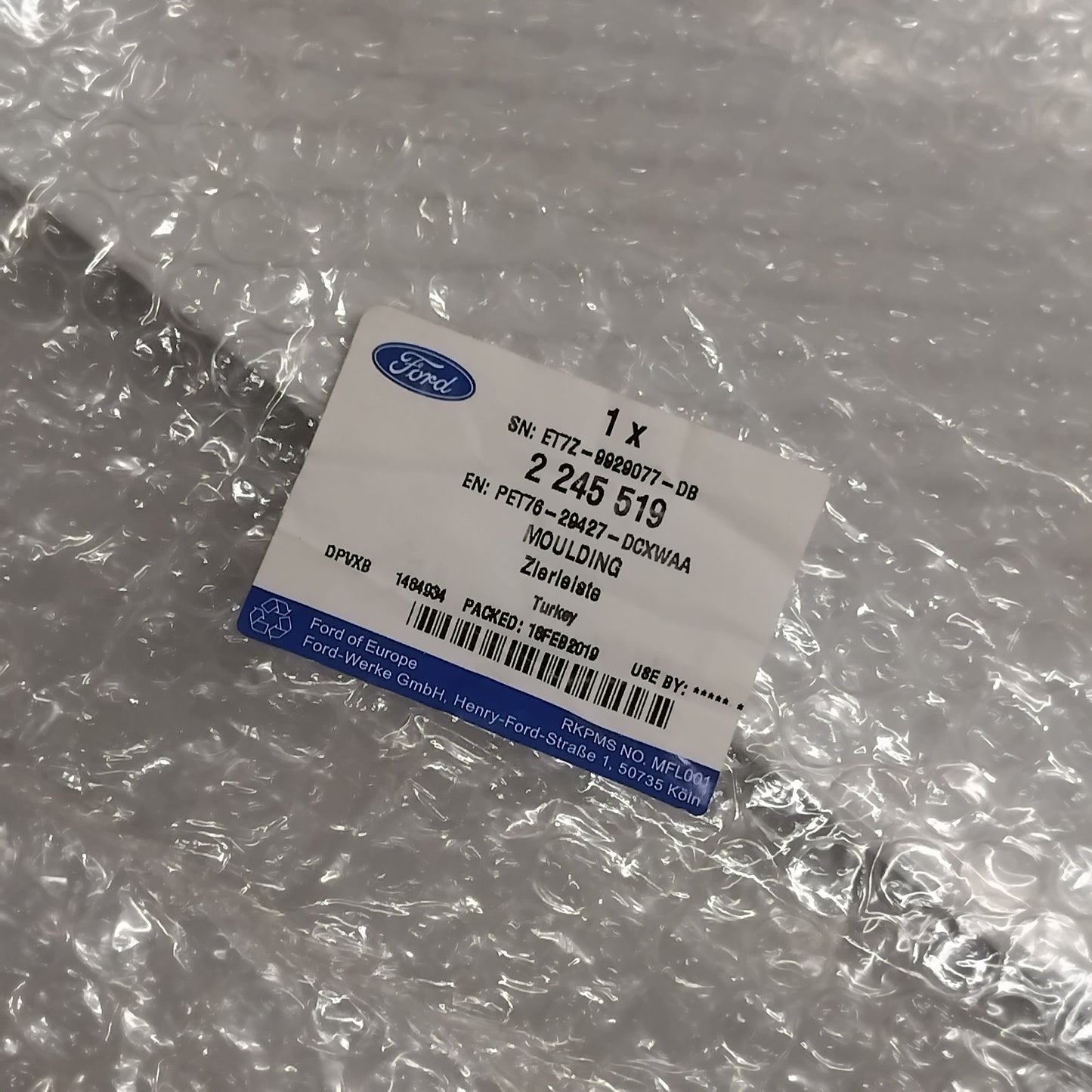 Genuine Left Body Moulding - Ford Transit 2014- | 2245519