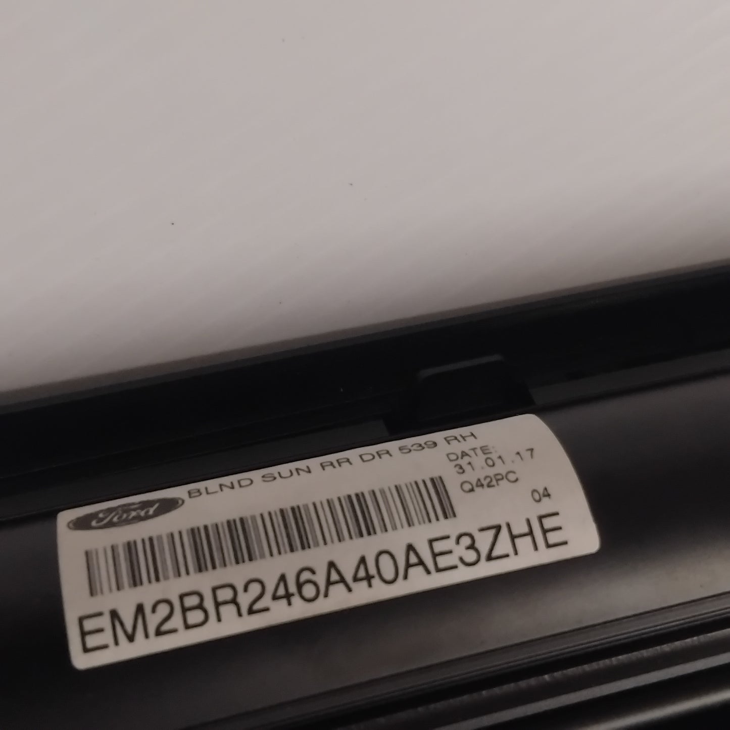 Genuine Rear Right Door Sun Shade - Ford S-MAX 2017 | 2035739