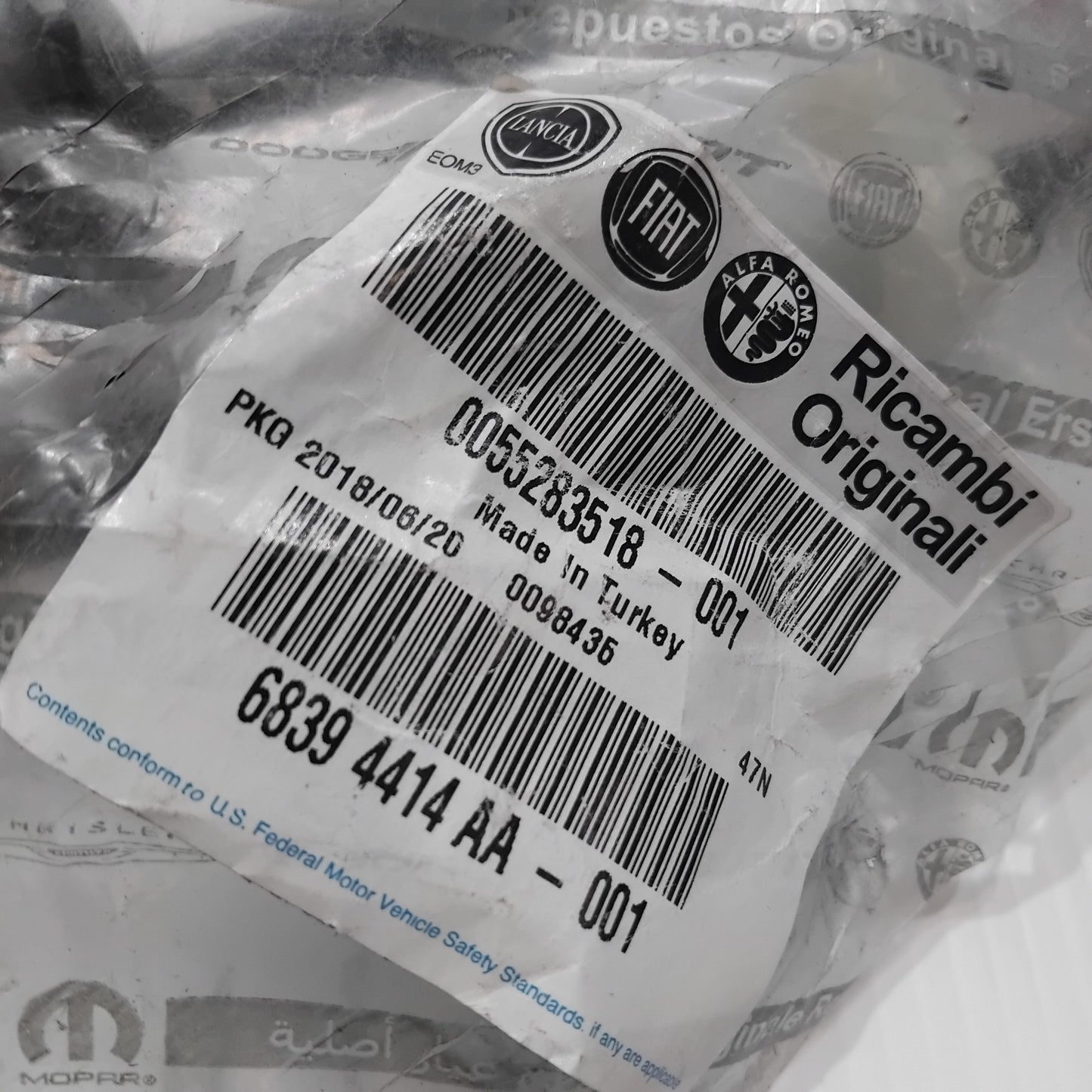 Genuine Fiat Cable Assy | 55283518
