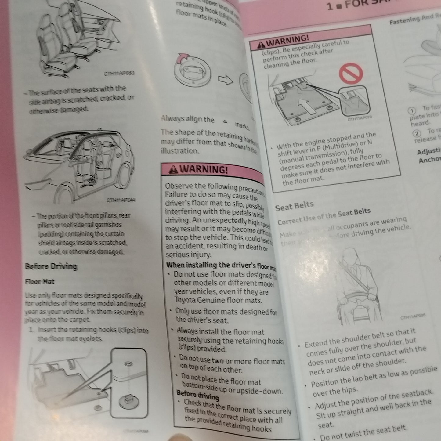 Genuine Toyota Auris My 17 service books | GBNGZ-916AU-VP