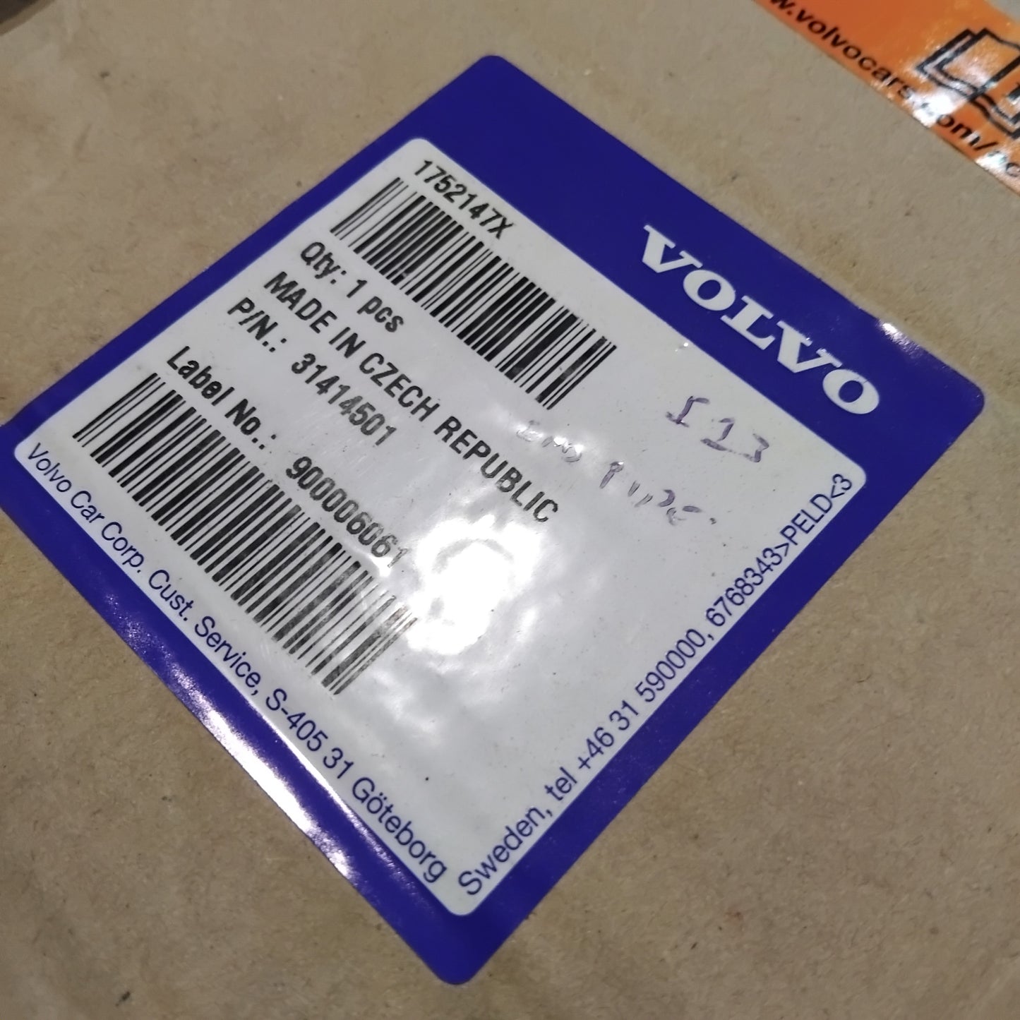 Genuine Volvo End Pipe | 31414501