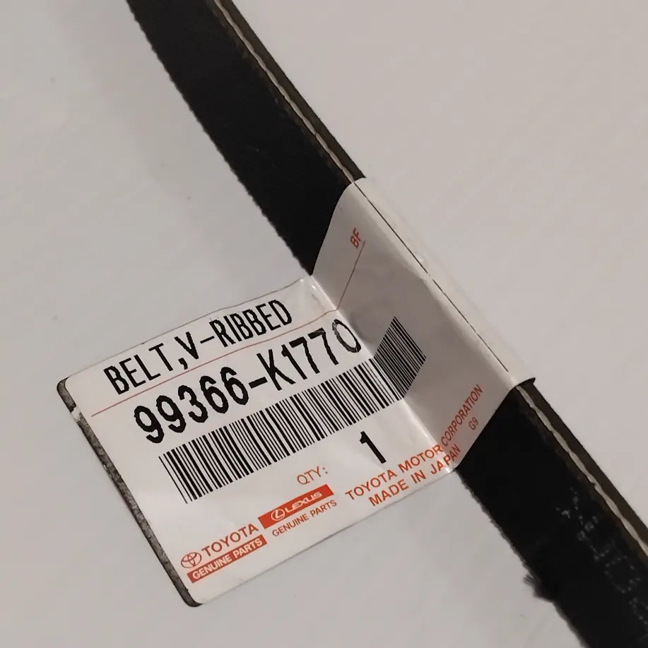 Genuine Toyota Fan Belt | 99366-K1770