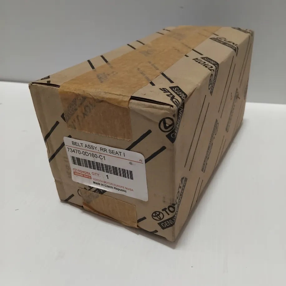 Genuine Toyota Belt Assy, Rr Seat I | 73470-0D160-C1