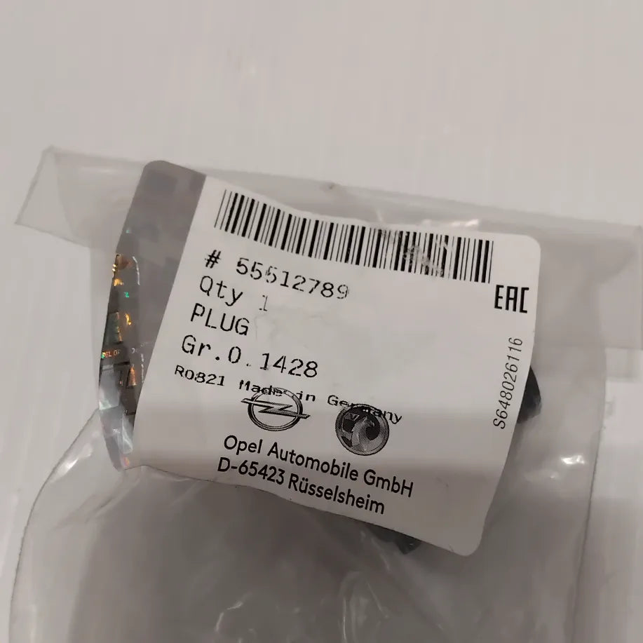 Genuine Vauxhall Oil Drain Plug | 55512789