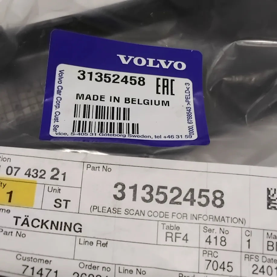 Genuine Volvo Cover | 31352458