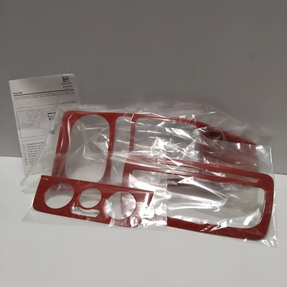 Emotion Red Air Conditioning Decorative Set - SEAT Ibiza 2010-2015 | 6J0064702R