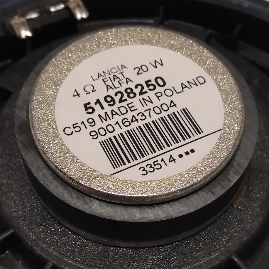 Genuine Fiat Loud Speaker | 51928250