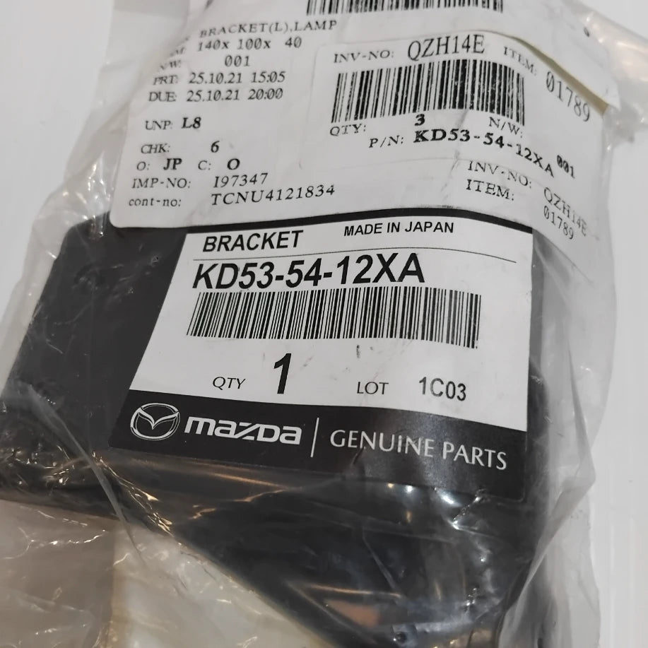 Genuine Mazda Bracket(L),Lamp | KD535412XA