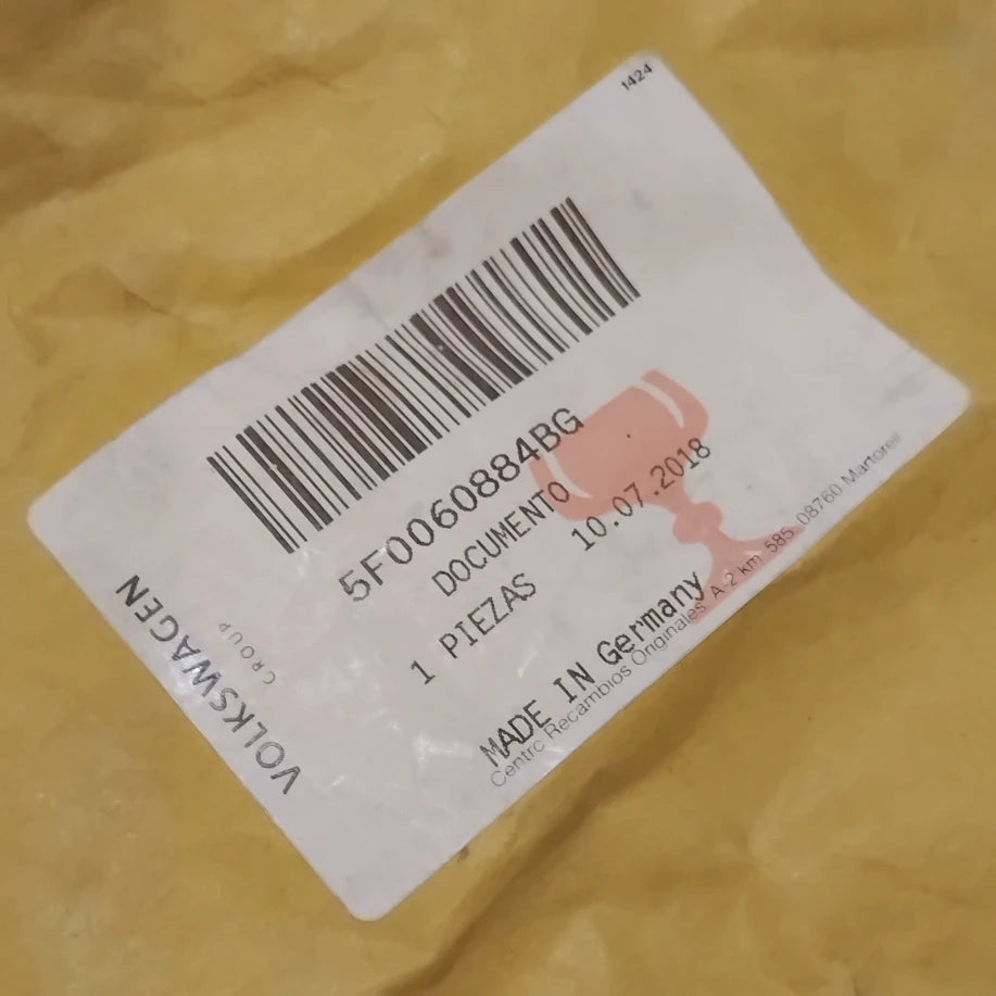Genuine SEAT Document | 5F0060884BG