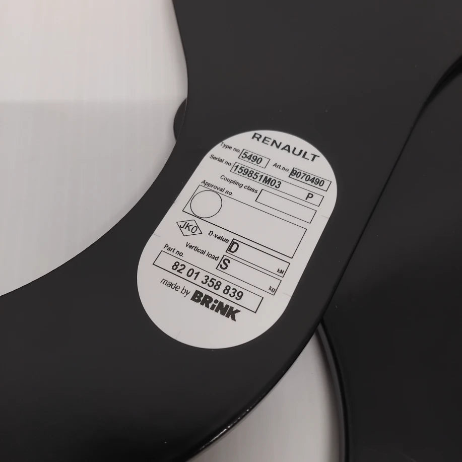 Genuine Towbar Mountings - Renault Captur | 82 01 358 839