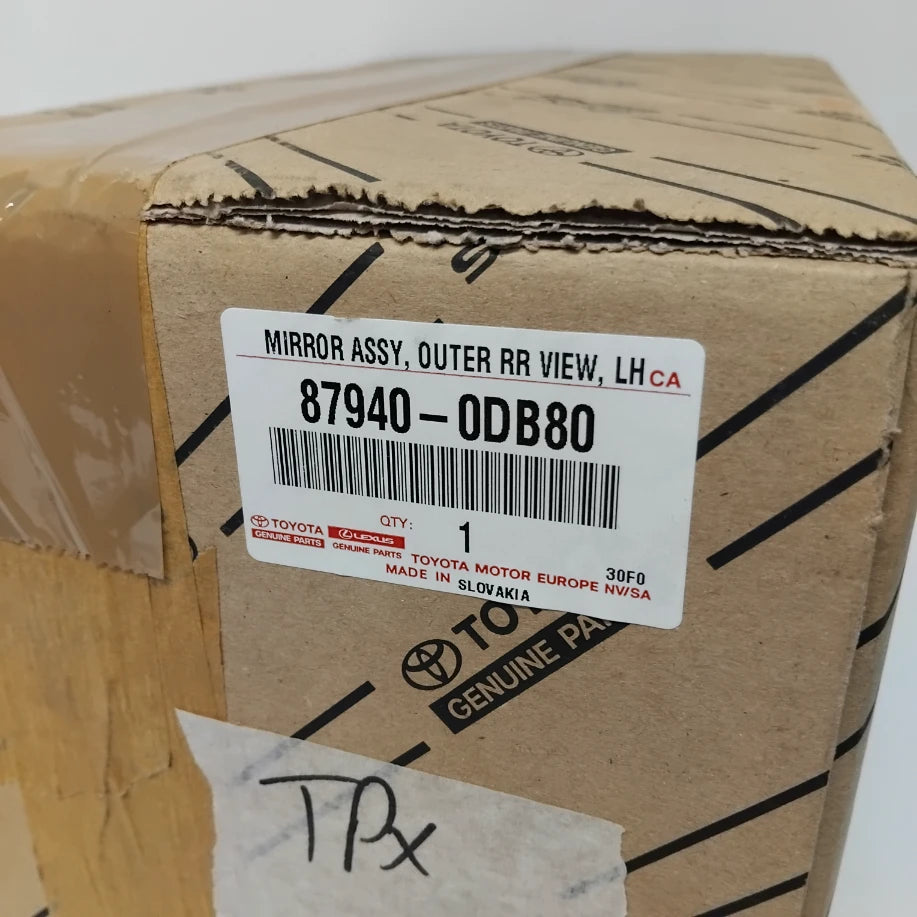 Genuine Toyota Mirror Assy, Outer R | 87940-0DB80