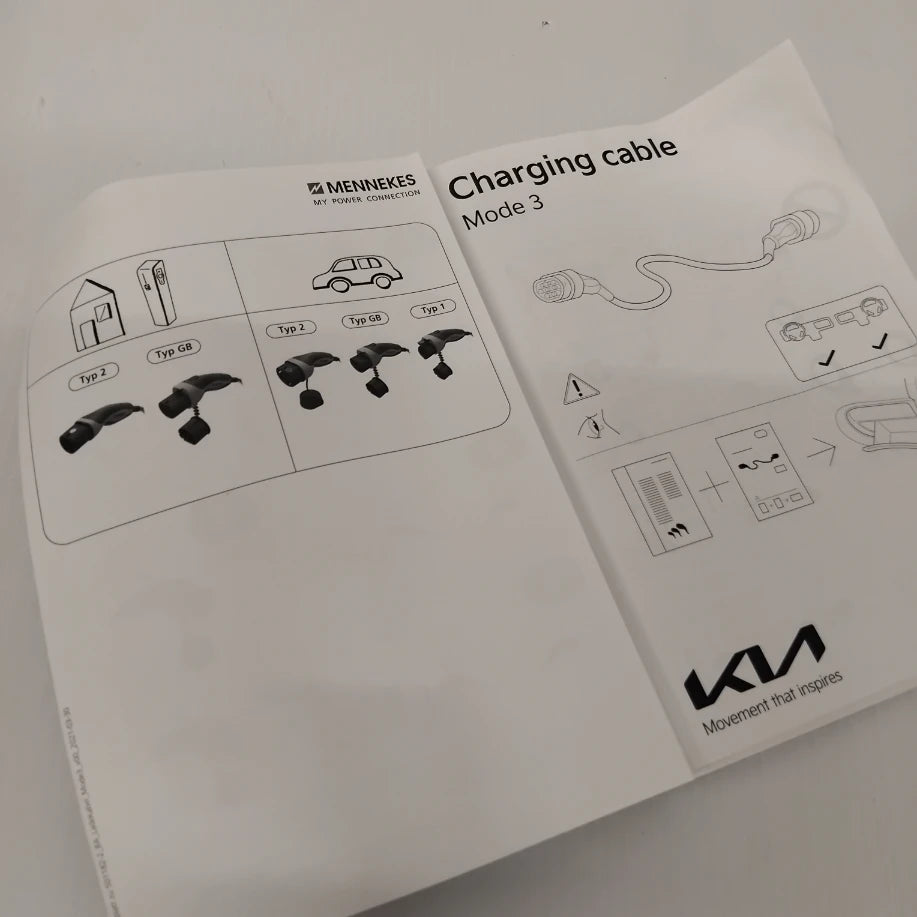 Genuine Electric Vehicle Charging Cable - Kia Optima / Sportage | 66631ADE023B