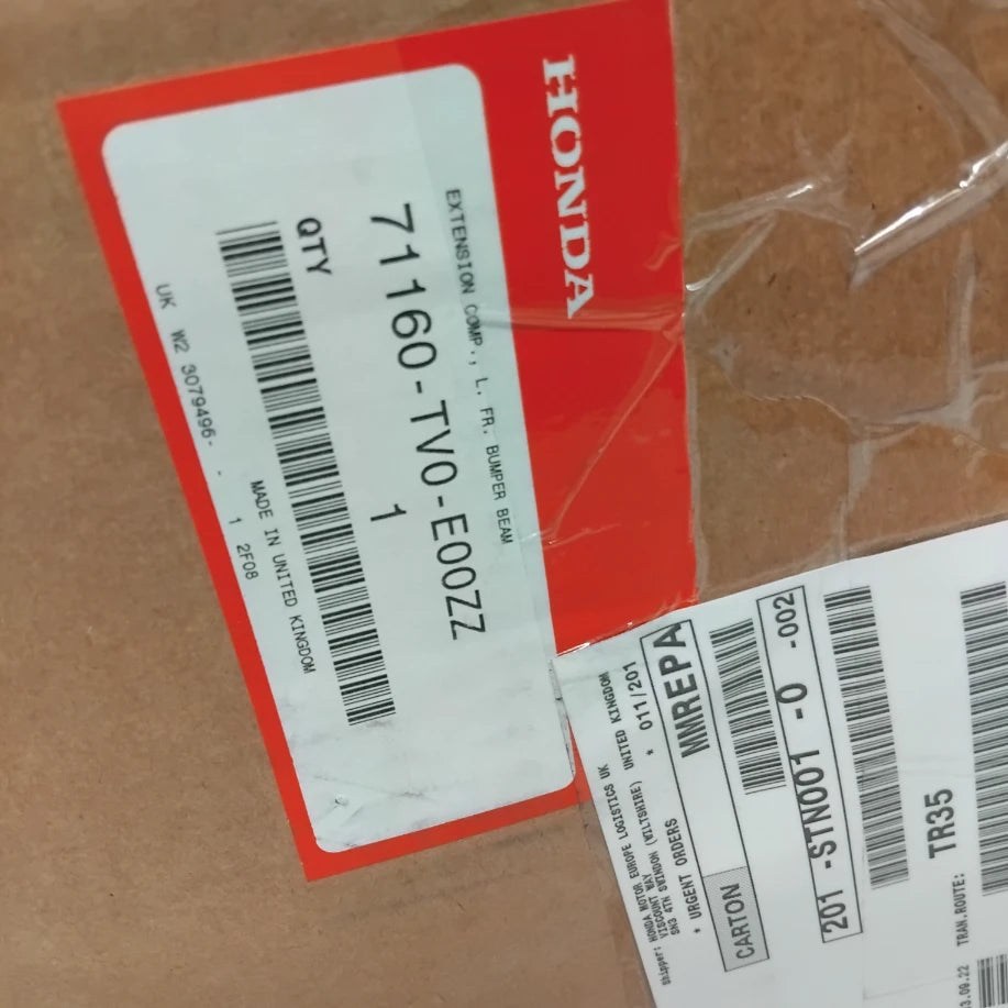 Genuine Honda Extension Comp., L. Fr. B | 71160TV0E00ZZ