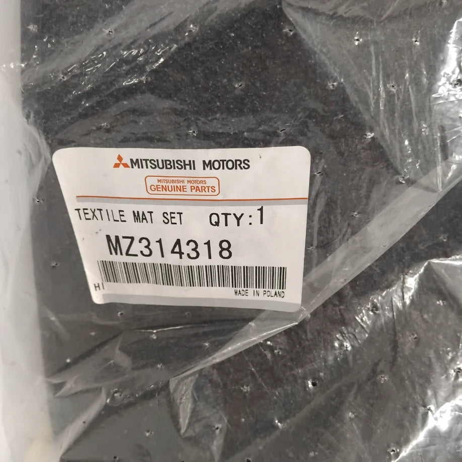 Genuine Mitsubishi Textile Mat Set (Comfort) | MZ314318