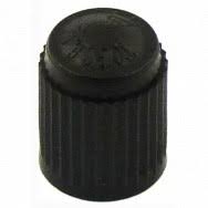 Autogem Plastic Valve Cap Black Pk100 | TRV400