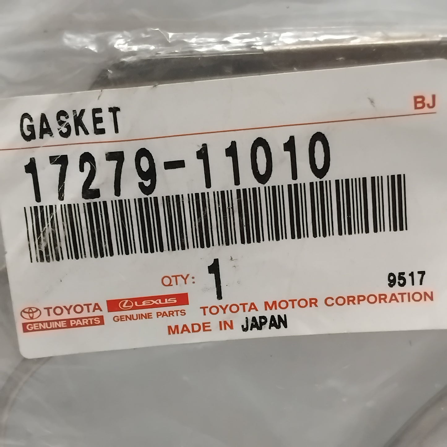 Genuine Toyota Gasket,Turbine Outlet Elbow | 17279-11010