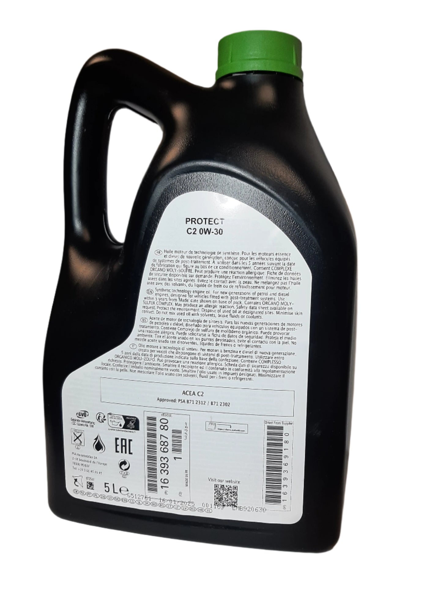 Genuine Peugeot E: Lubricant | 1639368780