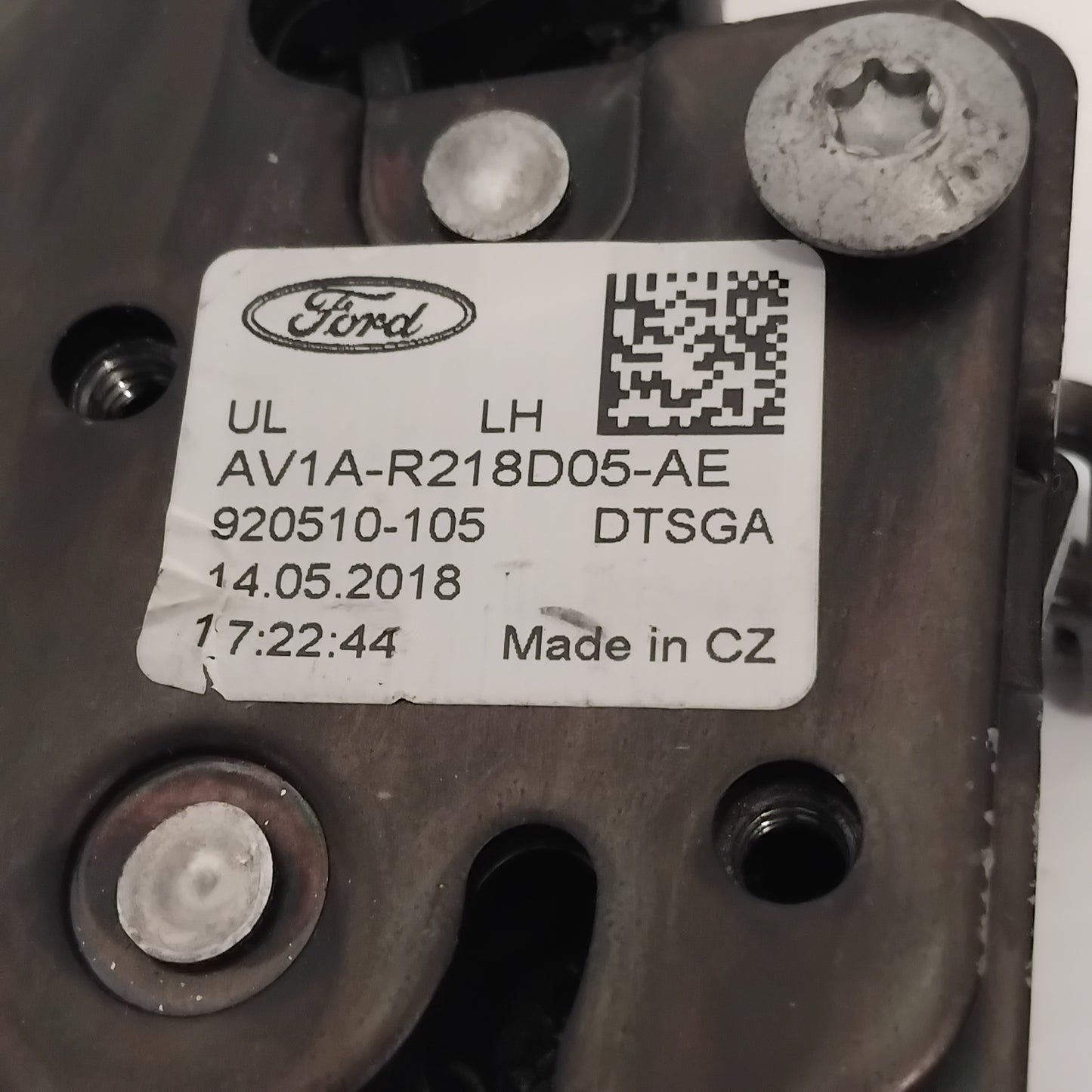 Genuine Front Left Door Latch - Ford B-Max 2012-2017 | 2014385