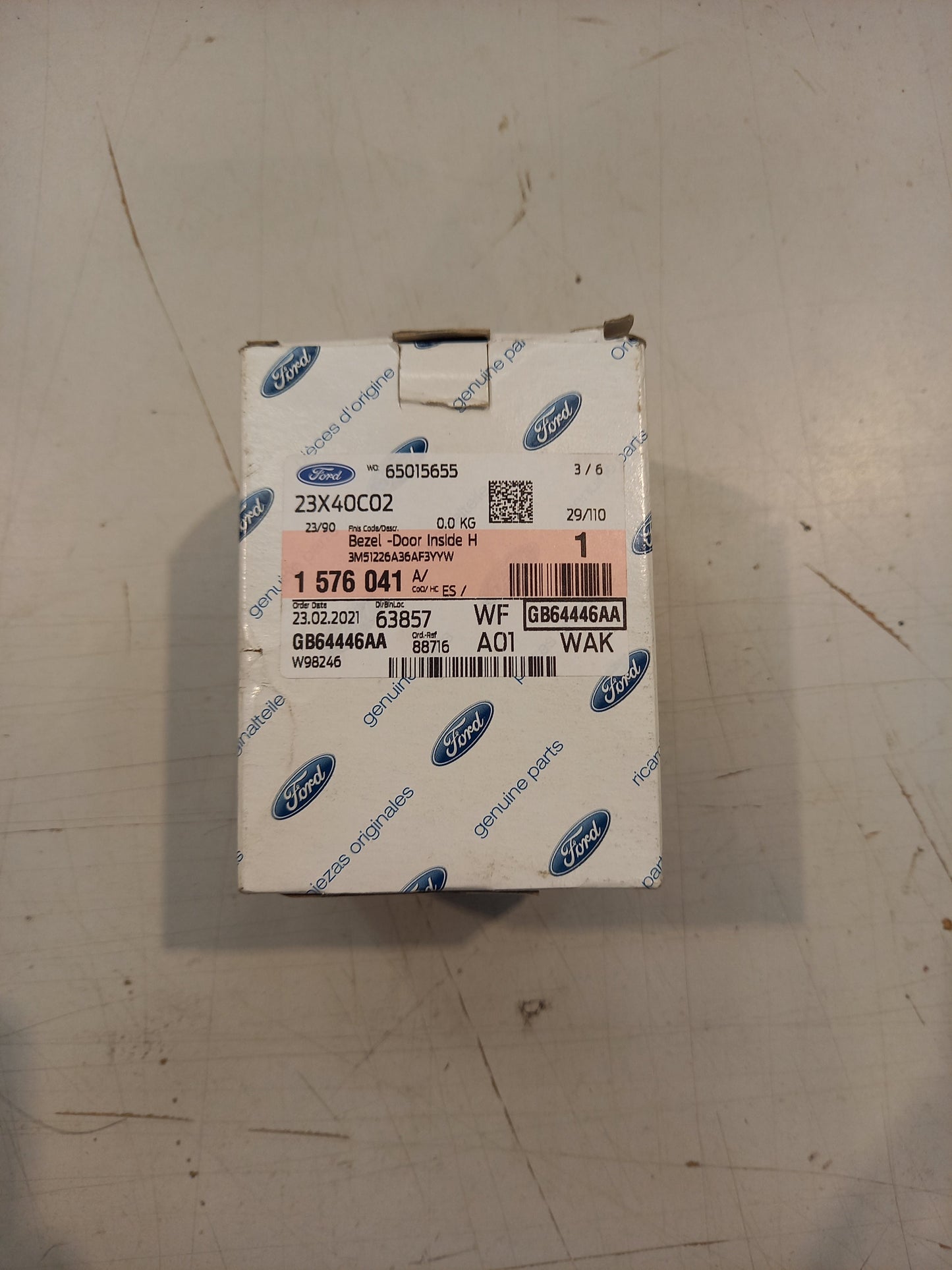Genuine Ford Bezel - Door Inside Handle | 1576041