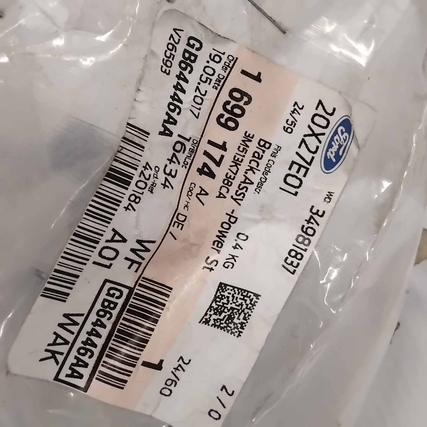Genuine Ford Bracket Assy - Power Steering Pump | 1699174