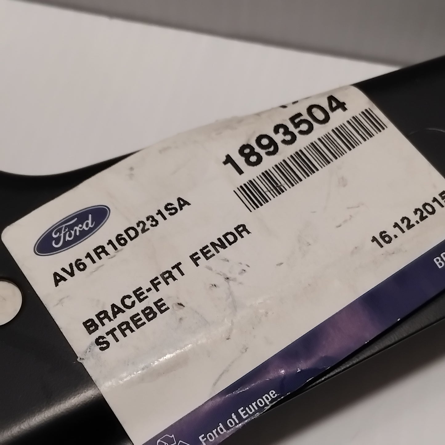 Genuine Ford Brace - Front Fender | 1893504