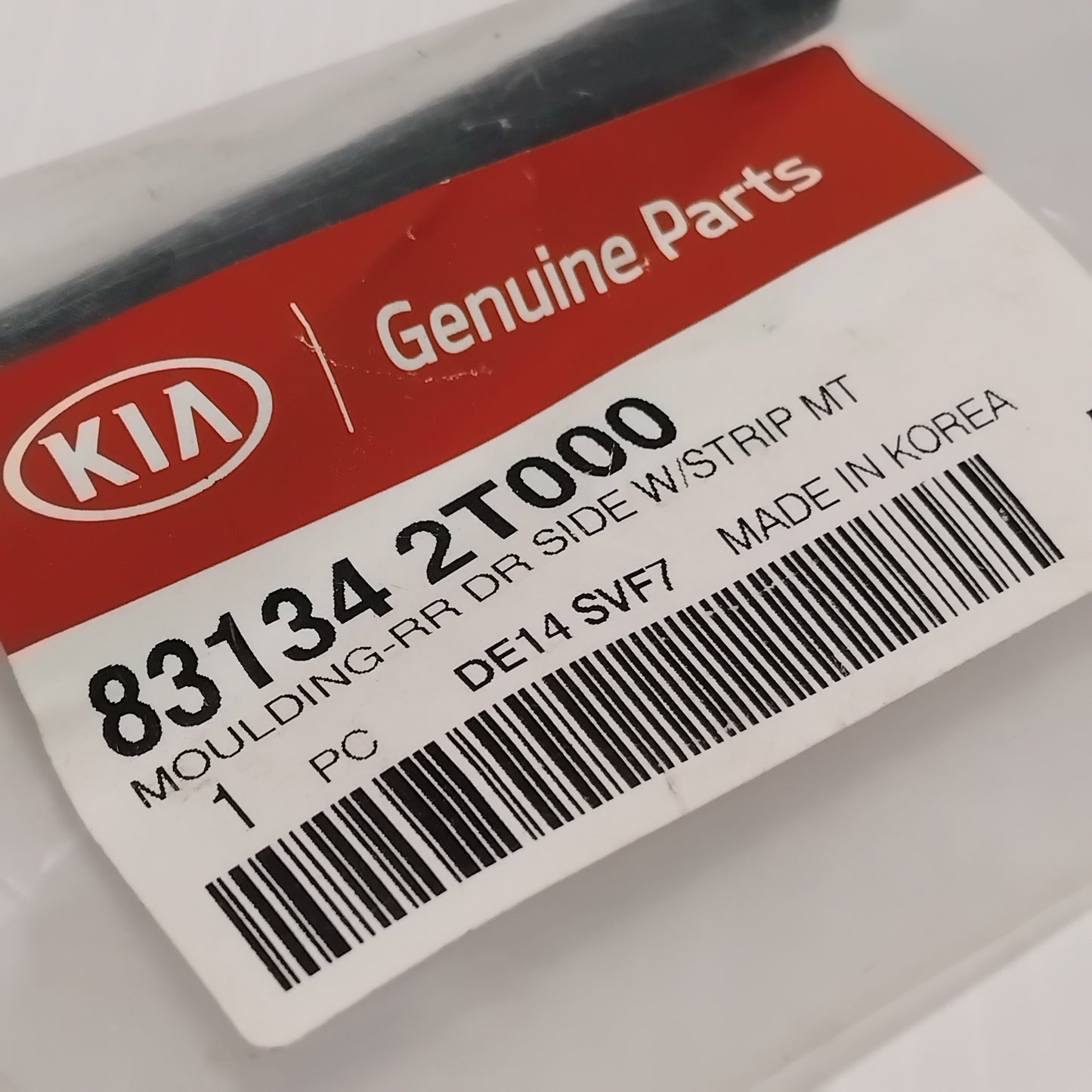 Genuine Kia Moulding-Rr Dr Side | 831342T000