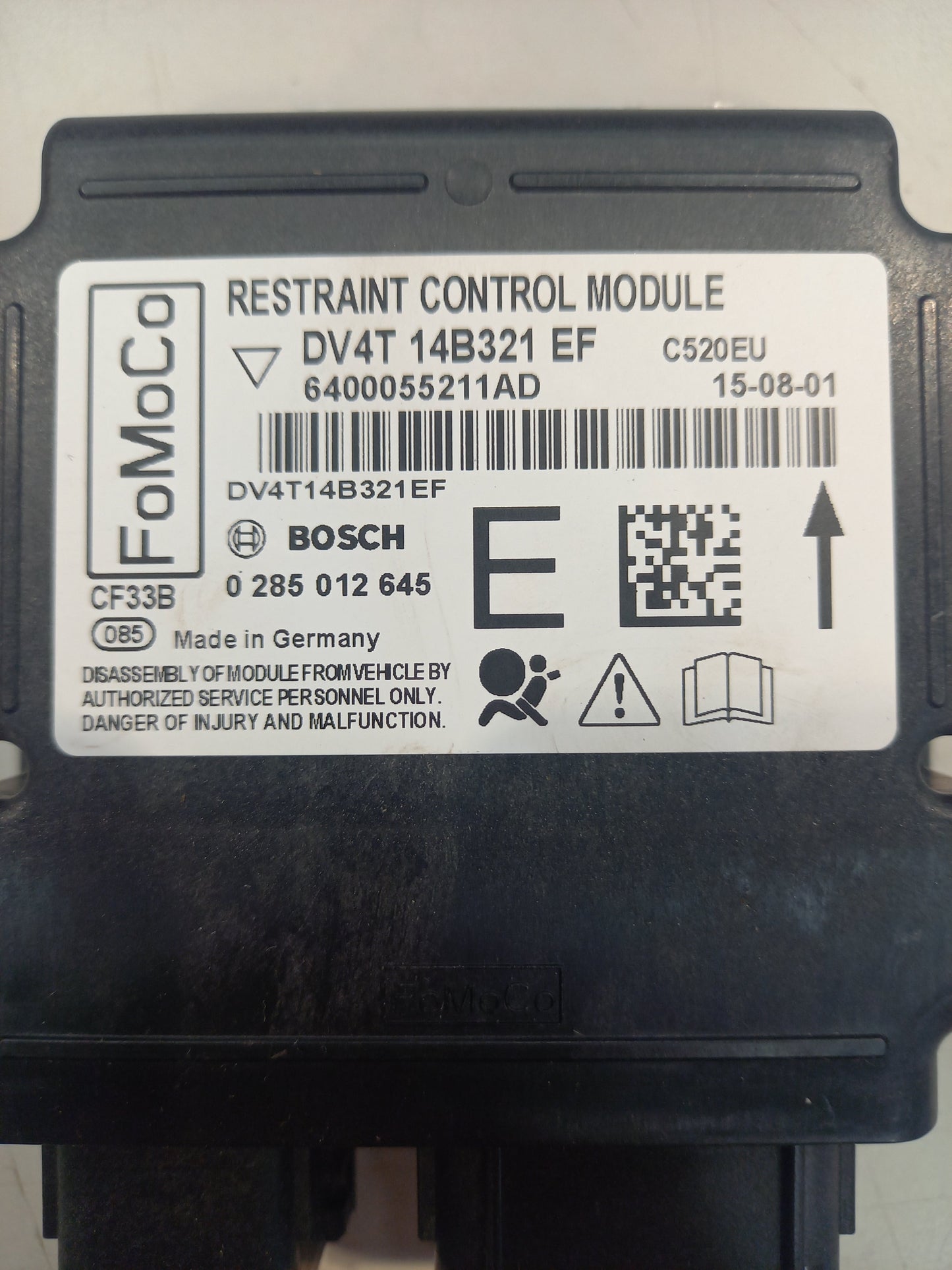 Genuine Ford Sensor Assy - Air Bag | 1871300