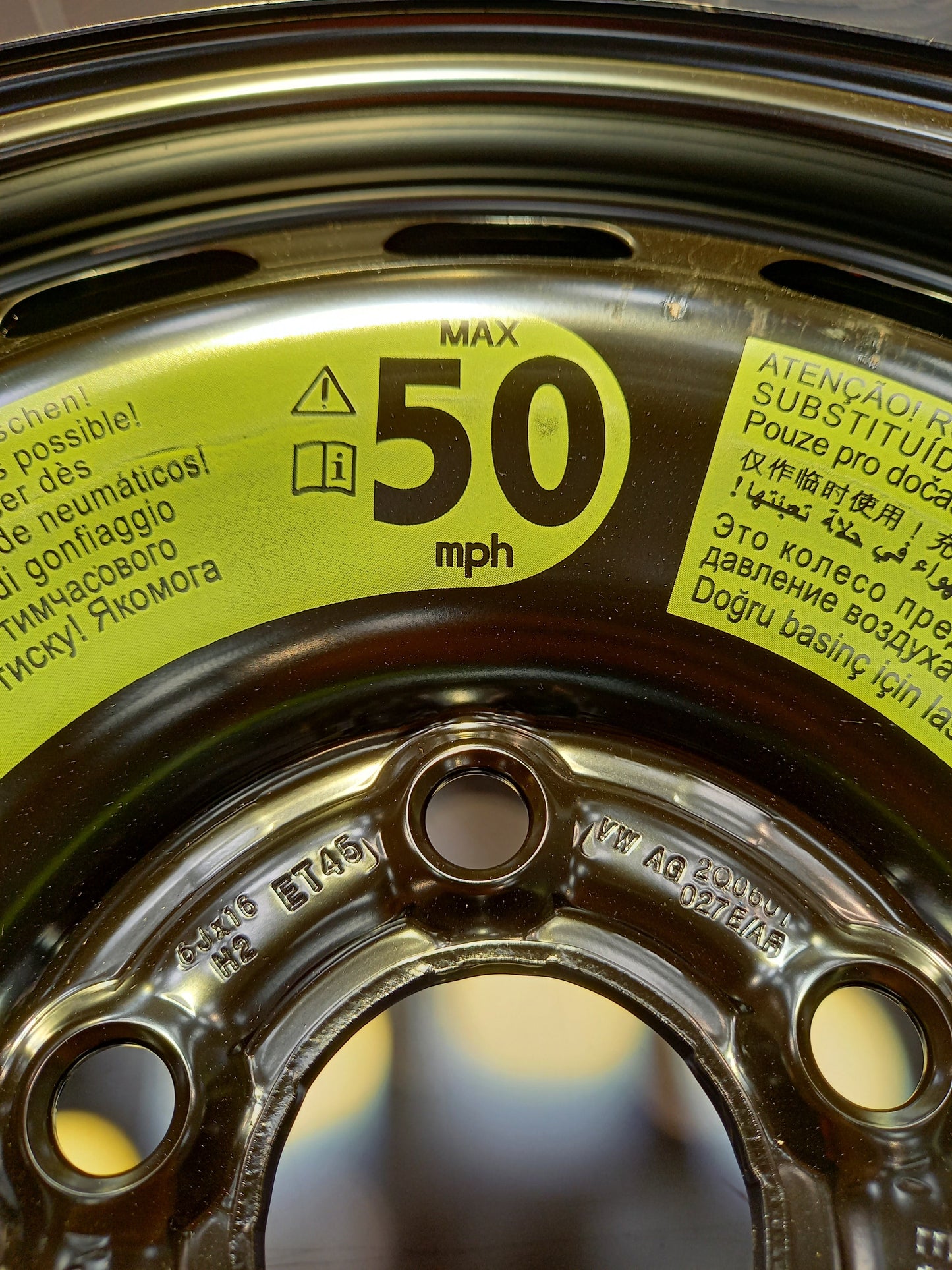 Genuine SEAT Wheel | 2Q0601027AF03C